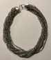 Preview: Labradorit Kette mit Silberkaken